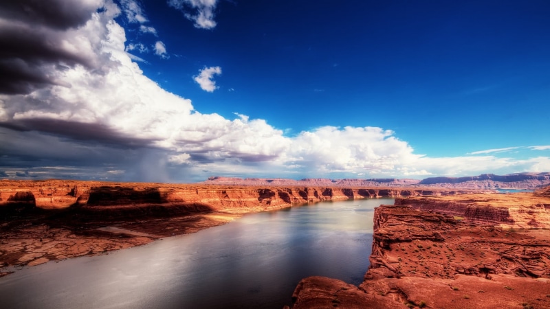 rock, beauty in nature, nature, Grand Canyon, no people, travel, scenics - nature, water, power in nature, non-urban scene, geology, rock - object, canyon