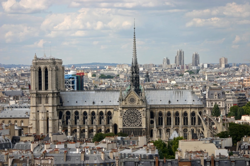day, architecture, aerial View, 720P, religion, travel Locations, office building exterior, paris, travel, urban Scene, outdoors, europe, urban Skyline