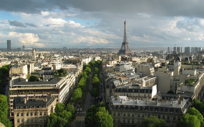 city, france, aerial View, international Landmark, nature, crowd, cloud - sky, eiffel, urban Scene, sky, tower, cityscape, outdoors, travel Destinations
