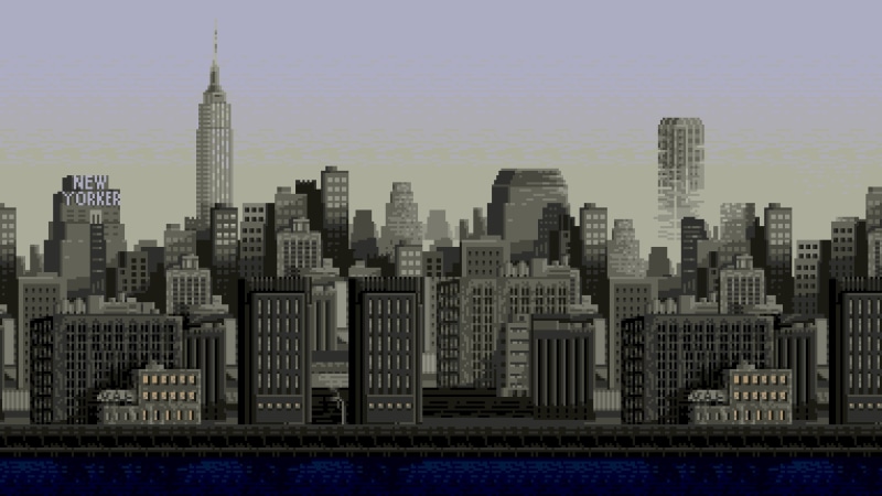 8Bit, New York, The city, Retro, 2K, New York City, Building, 8 Bit, Bit