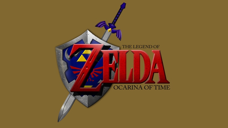 The Legend of Zelda: Ocarina of Time, representation, digital, legend, text, yellow, no people, creativity, sign, retro games, art and craft, message, zelda