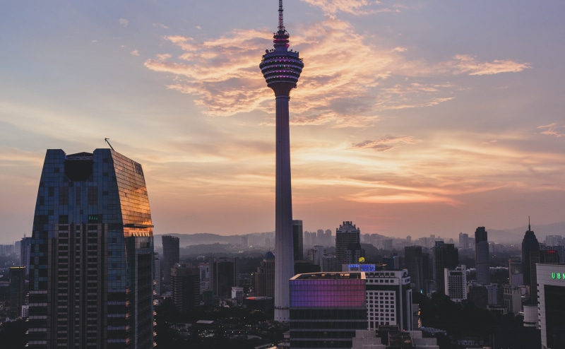 nature, landmark, cityscape, travel, scenery, city, skyline, 4K, kuala lumpur, gray, building exterior, urban skyline, famous, malaysia, urban, office building exterior