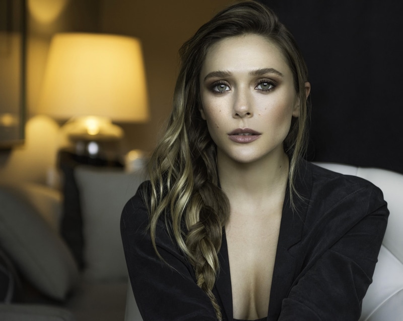 Braid, Brunette, Elizabeth Olsen, Actresses, 1080P, American, Actress
