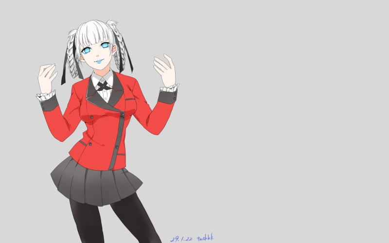 Kirari Momobami, Kakegurui, 1080P, Anime