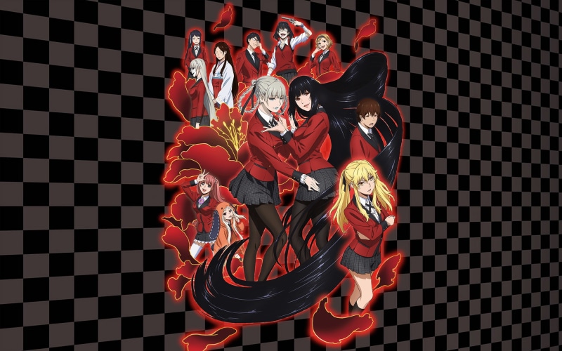 Yumeko Jabami, Mary Saotome, Itsuki Sumeragi, Kaede Manyuda, Sayaka Igarashi, Ryōta Suzui, Yumemi Yumemite, 1080P, Anime, Kirari Momobami, Yuriko Nishinotouin