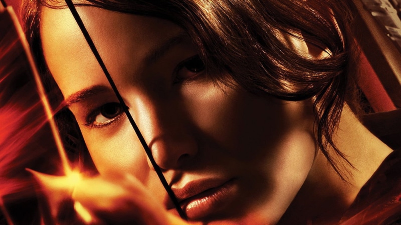 movies, young women, human hair, human face, depression - sadness, headshot, women, contemplation, beautiful people, hairstyle, portrait, The Hunger Games