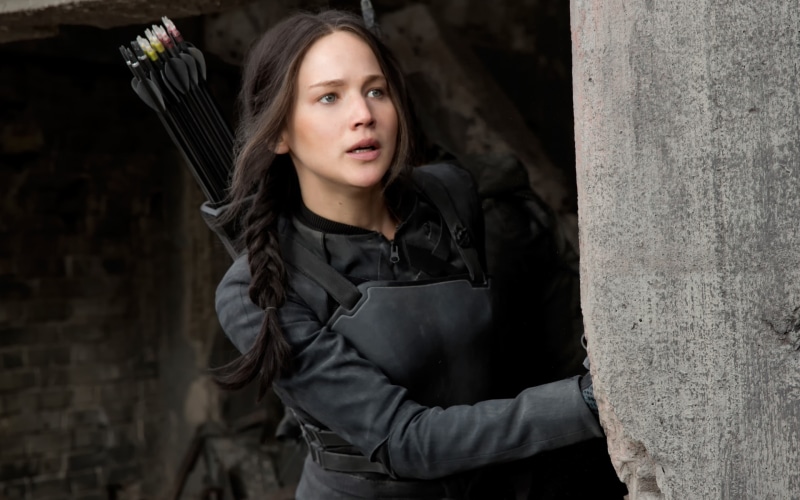 jennifer, everdeen, actress, katniss, lawrence, 2K, The Hunger Games, Katniss Everdeen