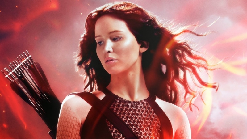lifestyles, adult, front view, beautiful woman, portrait, 1080P, red, beauty, women, redhead, looking, hair, young adult, contemplation, fashion, Katniss Everdeen