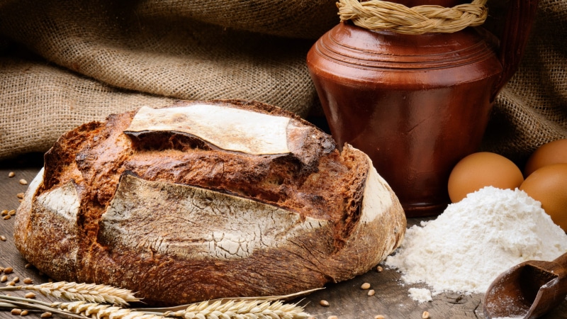 wellbeing, no people, 4K, healthy eating, brown, store, close-up, food and drink, flour, indoors, cereal plant, container, ingredient, raw food, eggs