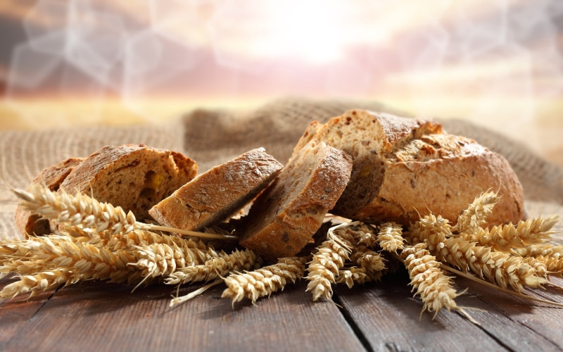 no People, close-up, pastry, still life, gold Colored, breakfast, wholegrain, focus on foreground, gourmet, wellbeing, cereal Plant, rye - Grain, bokeh