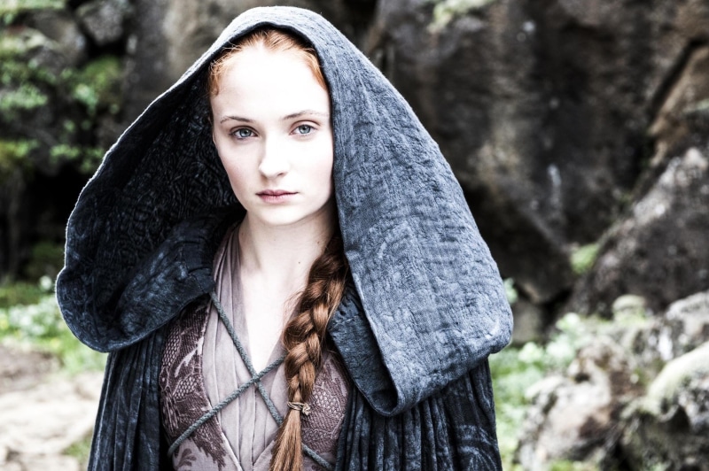 Game of Thrones, lifestyles, actress, Sansa Stark, leisure activity, nature, teenager, long hair, real people, outdoors, portrait, 1080P, beautiful woman