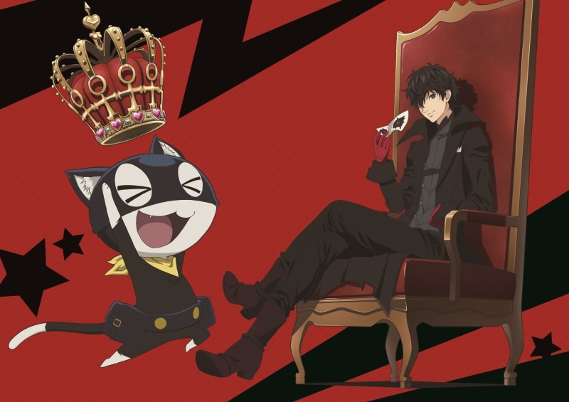 1080P, Persona 5, Akira Kurusu, Persona, Morgana (Persona)