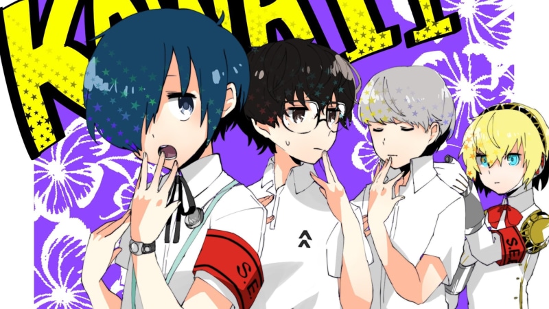 Minato Arisato, Video Game, Anime, Persona, 1080P, Aigis (Persona), Akira Kurusu, Persona 5, Yu Narukami