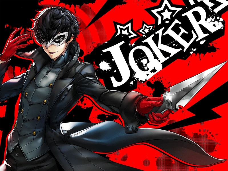 eyes, persona, black, kurusu, male, mask, weapon, gloves, 720P, (artist), tagme, hair, knife, short, suit, akira, gray