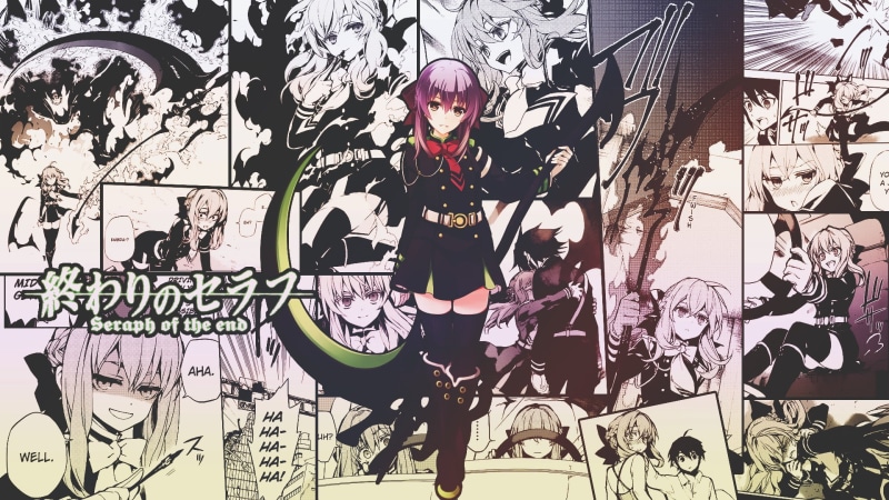 translated, Owari No Seraph, Hiiragi Shinoa, manga, 1080P, anime girls