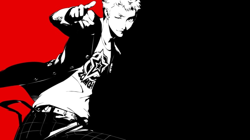 one person, Persona 5, lifestyles, Ryuji Sakamoto, young adult, human body part, 1080P, fashion, women, Persona, cut out, pattern, standing, females, indoors