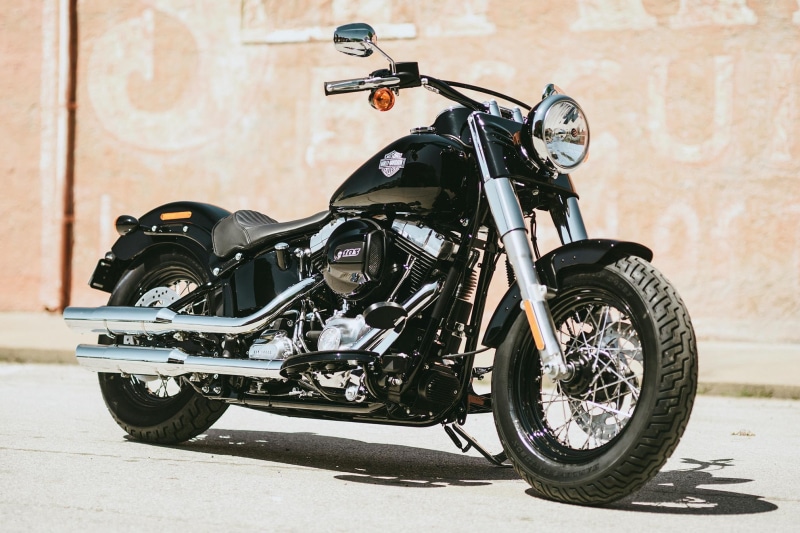 harley davidson softail slim, 1080P