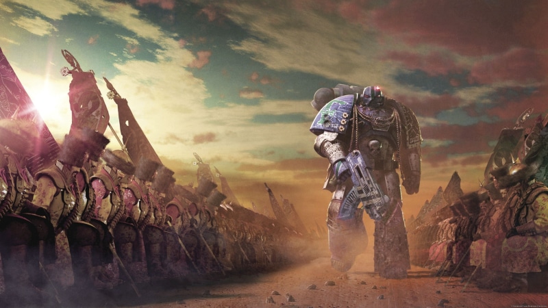 warhammer 40000, figure, 2K, game, alpha legion