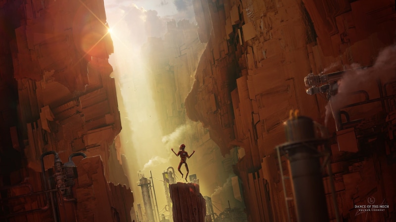 1080P, occupation, lens flare, game, sun, silhouette, city, people, Kuldar Leement, men, fantasy art, video, sky, built structure, low angle view, sunset