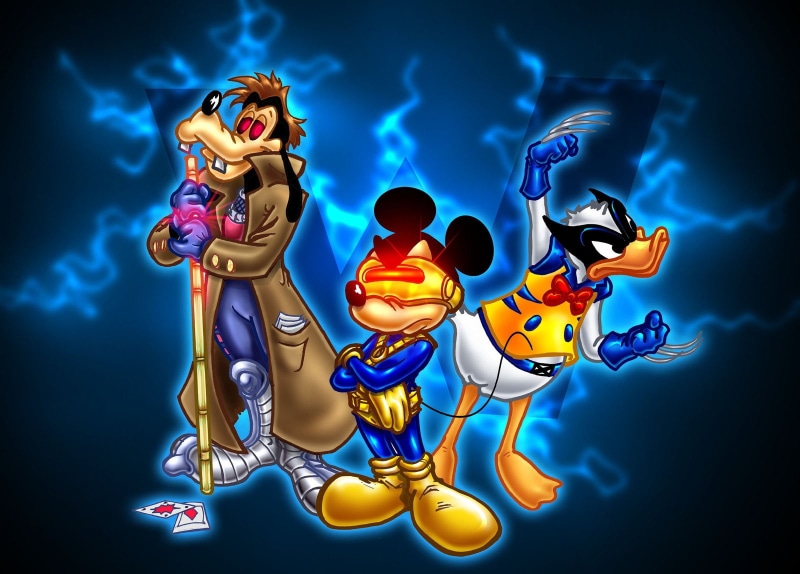 animals, donald, hd, mickey, ducks, duck, x, 720P, mouse, goofy, art, mickey mouse