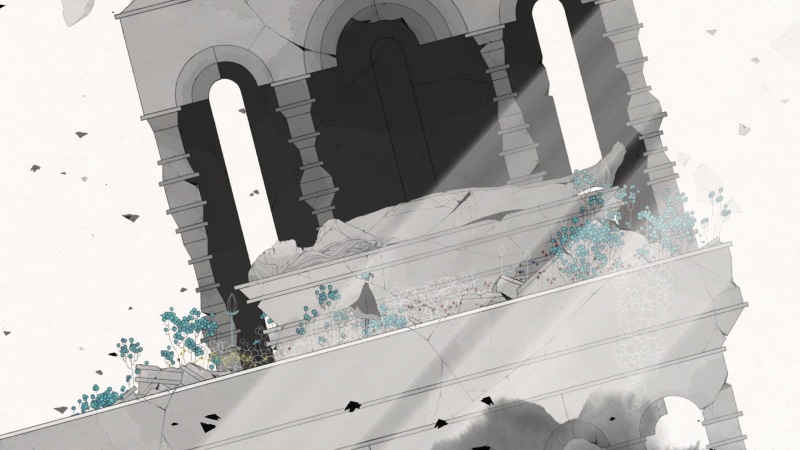 Gris (Video Game), anime girls, anime games, 1080P, video game art