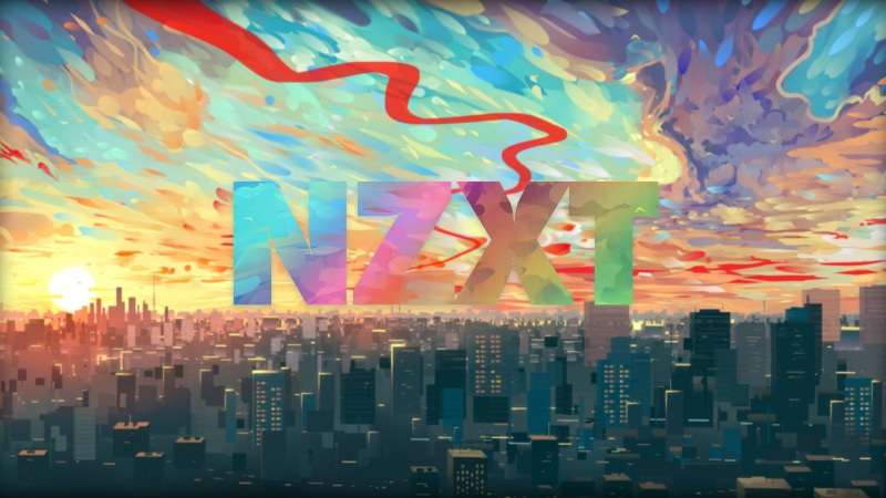 4K, City, Technology, Colors, NZXT