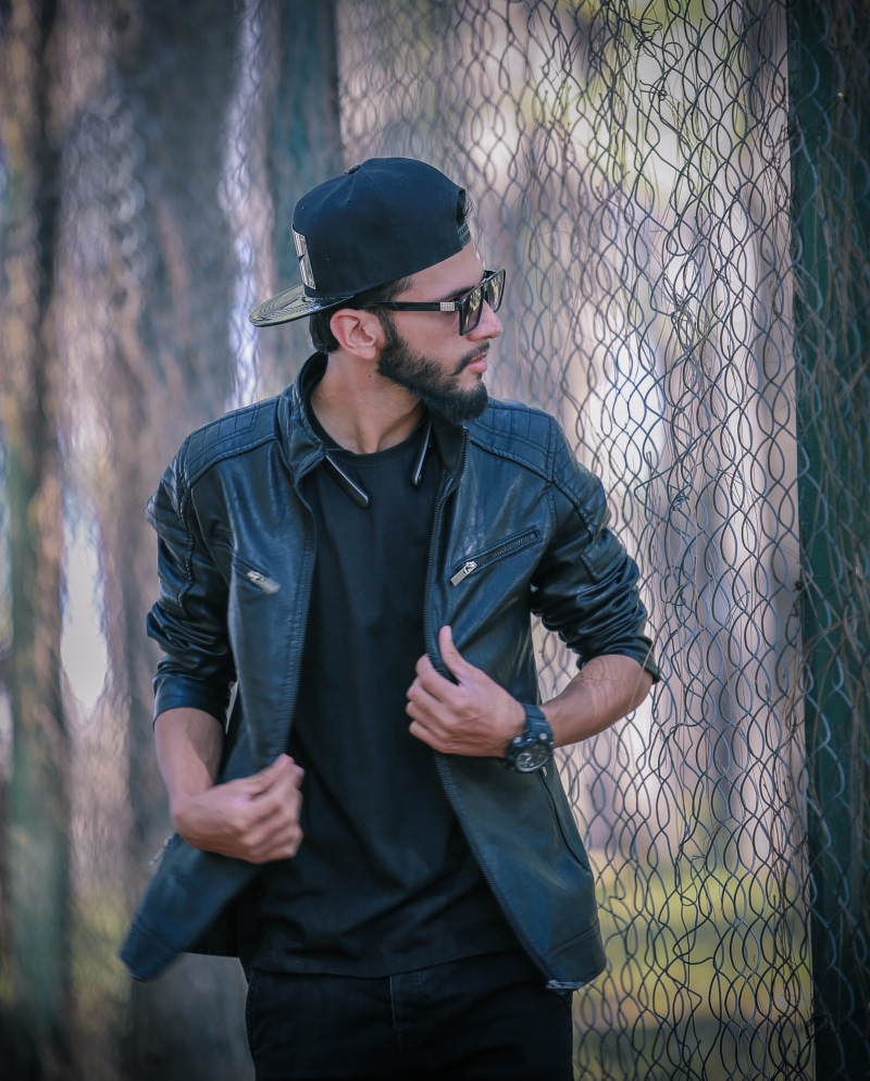 2K, clothing, young men, jacket, attractive, stylish, portrait, color, hair style, casual clothing, young, pose, one person, lifestyles, tree, standing