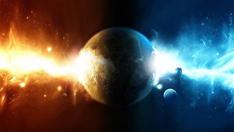 kratos, unicorns, Space, hd, games, 1920x1080 px, planets, horses, digital, 1080P, artwork, x, art, video, outer, px