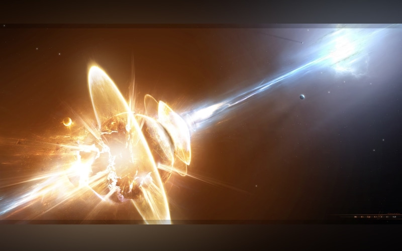 x, hd, space, outer space, end, 1080P, art, planets, explosions, outer, world