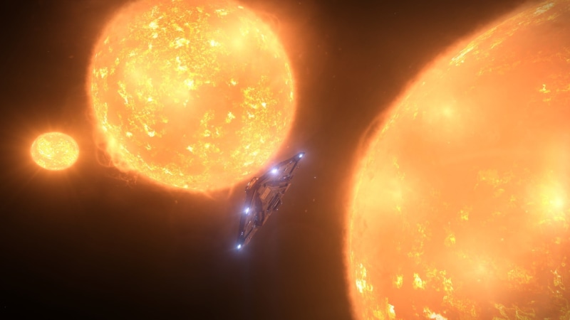 stars, Elite: Dangerous, starsystem, python, Space Simulator, binary, d, Python (E:D), elite, art, animals, Space, simulator, spacesh, squirrels, dangerous