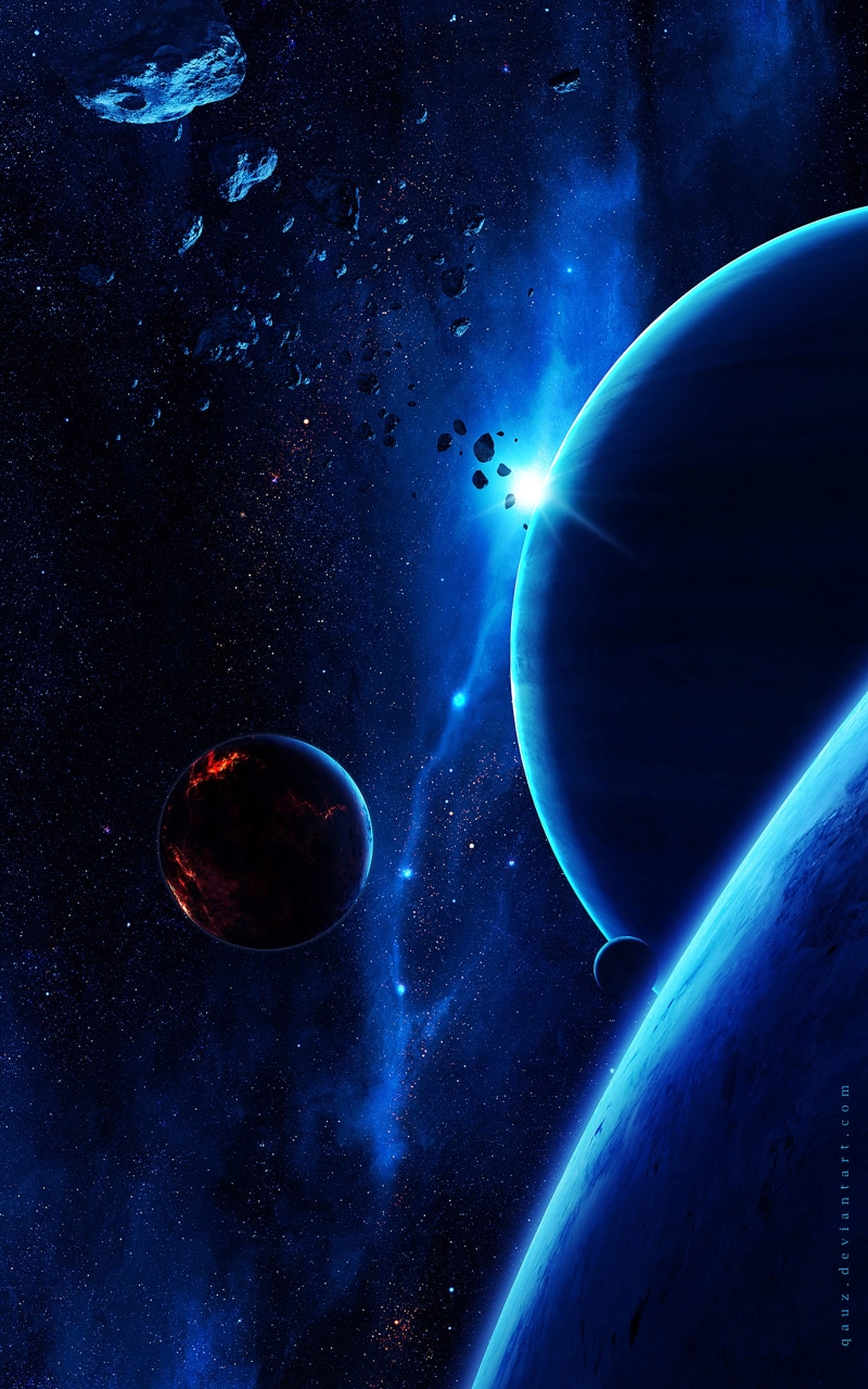 universe, satellites, 2K, space, stars, planet, cosmic