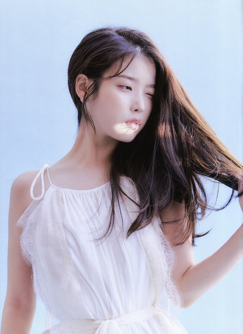 simple background, IU, K-pop, 2K, Asian