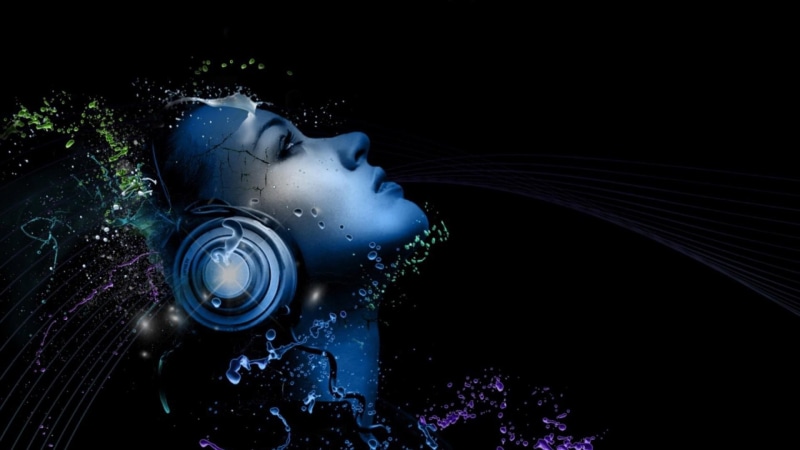 entertainment, hd, Music, art, headphones, 1080P, x