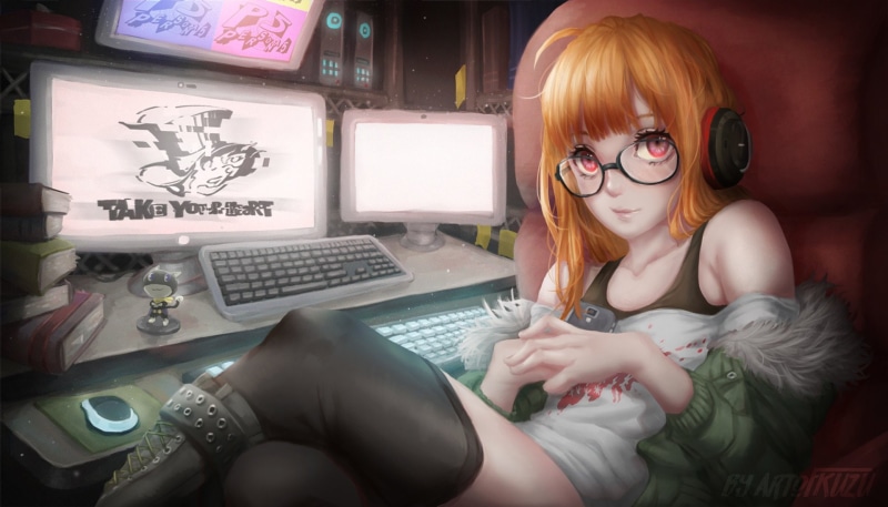 1080P, Persona 5, Persona, Futaba Sakura