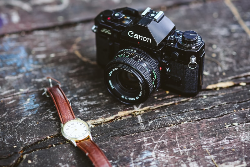 4K, photos, technology, Old, canon, photograph, day, digital camera, single Object, camera, obsolete, outdoors, photographic equipment, camera - Photographic Equipment
