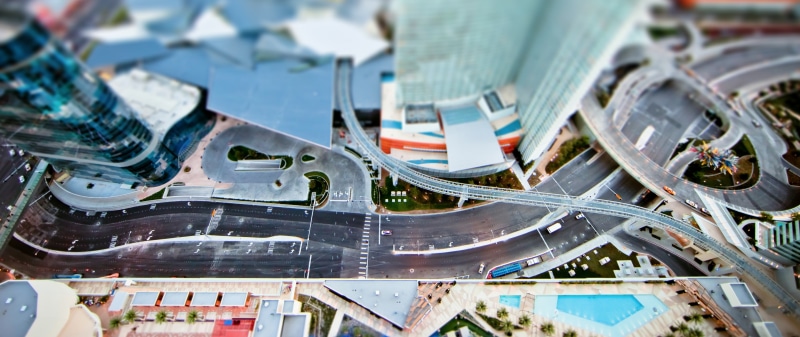 architecture, rooftops, aerial, blue, tilt, cityscape, computer, equipment, glass - material, transportation, water, built Structure, mode of transportation