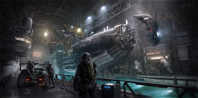 1080P, people, science fiction, land vehicle, titanfall, occupation, built structure, vehicle, render, indoors, real people, technology, mode of transportation