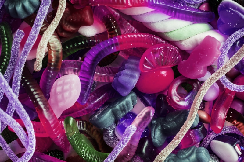 confectionery, jelly, choice, childhood, bead, bright, sugar, collection, background, retail, gummy, sweets, abundance, flavor, yummy, pattern, no people