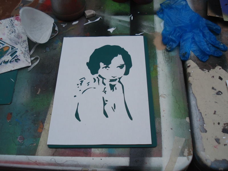 activity, drawing - activity, skill, human hand, creativity, real people, art, work in progress, craft, representation, one person, table, paper, brush
