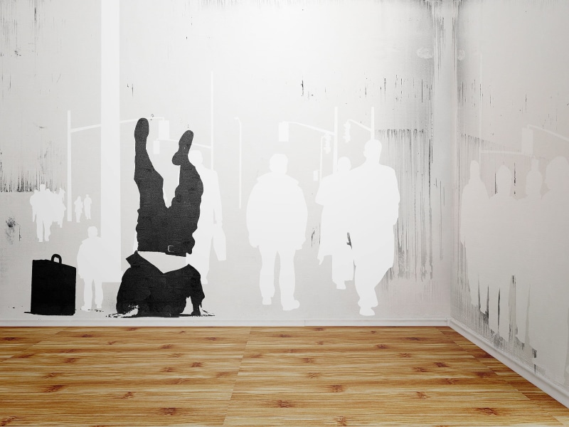 standing, digital composite, wall - Building Feature, full length, white, how to disappear completely, creativity, case, vhm_alex, day, street, backgrounds