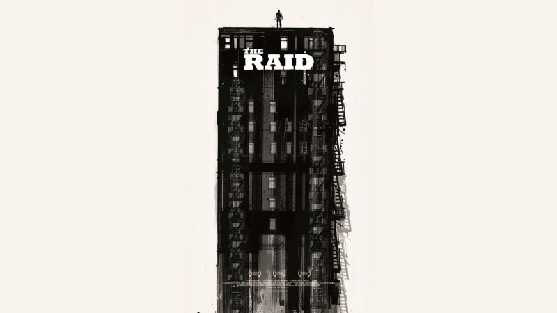 art, minimalistic, raid, fan, movies, 1080P