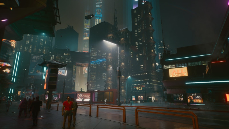 CD Projekt RED, cyberpunk, Blade Runner, video game art, 2K, Cyberpunk 2077
