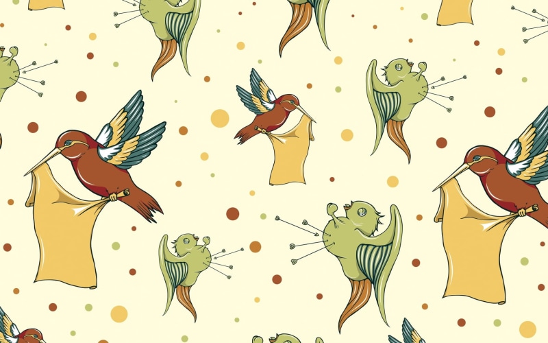 sketch, art, seamless, illustration, cartoon, repetition, symbol, Pattern, animal, assorted, craft, choice, abstract, vector, representation