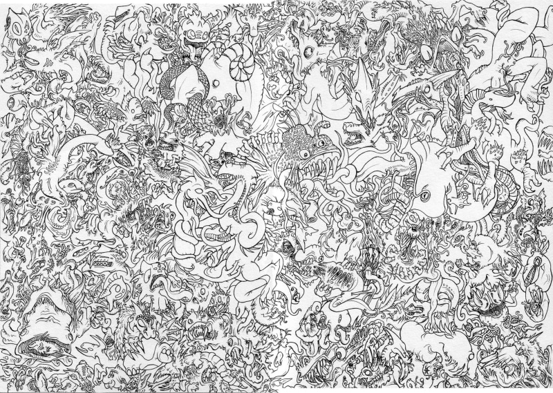 textured effect, celebration, full frame, love, illustratoin, illustration, backgrounds, leaf, 1080P, paper, floral pattern, cultures, black and white