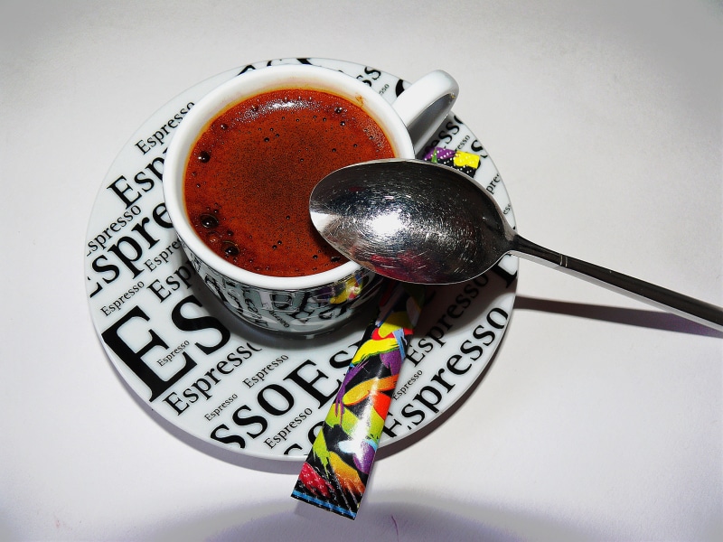 beans, mug, food and drink, refreshment, 2K, coffee, indoors, food, candy, freshness, espresso, tee, infusion drink, directly above, drink, delicious