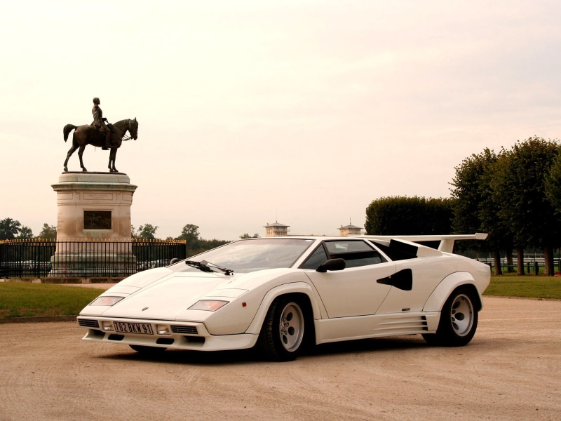 lp5000 s, lp5000, 720P, classic, supercar, supercars, lamborghini, quattrovalvole, countach, 1985