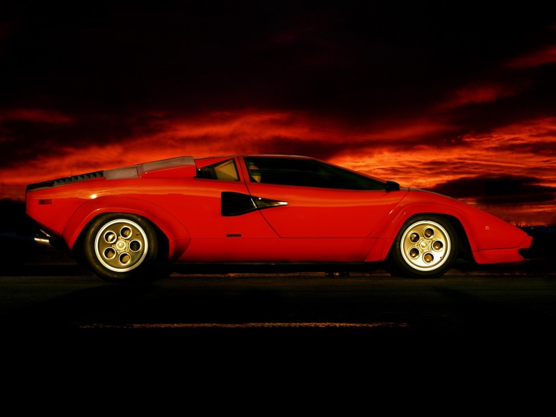 supercar, lamborghini, lp5000, countach, lp5000 s, 1982, classic, supercars, 1080P