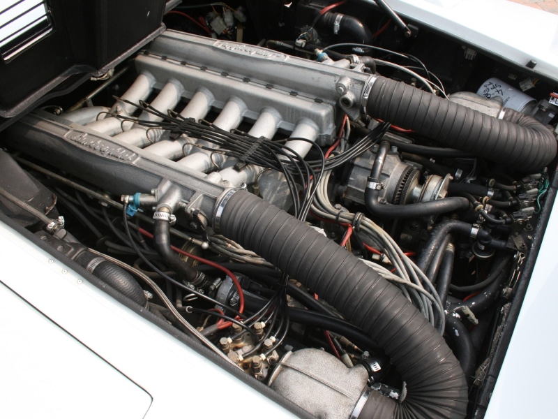 lp5000, countach, engine, supercar, 1988, engines, lamborghini, 1080P, supercars, quattrovalvole, classic