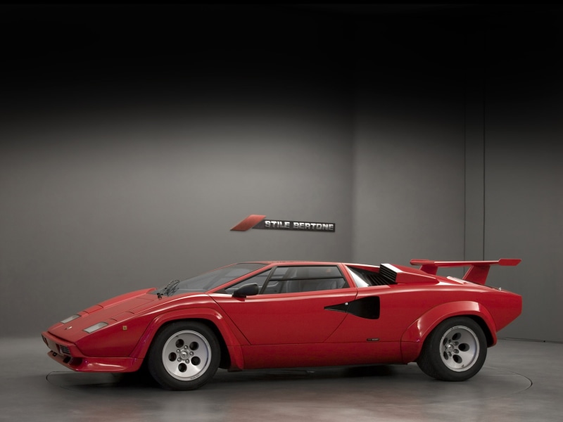 classic, lamborghini, lp5000, quattrovalvole, countach, 1985, lp5000 s, supercar, 1080P, supercars