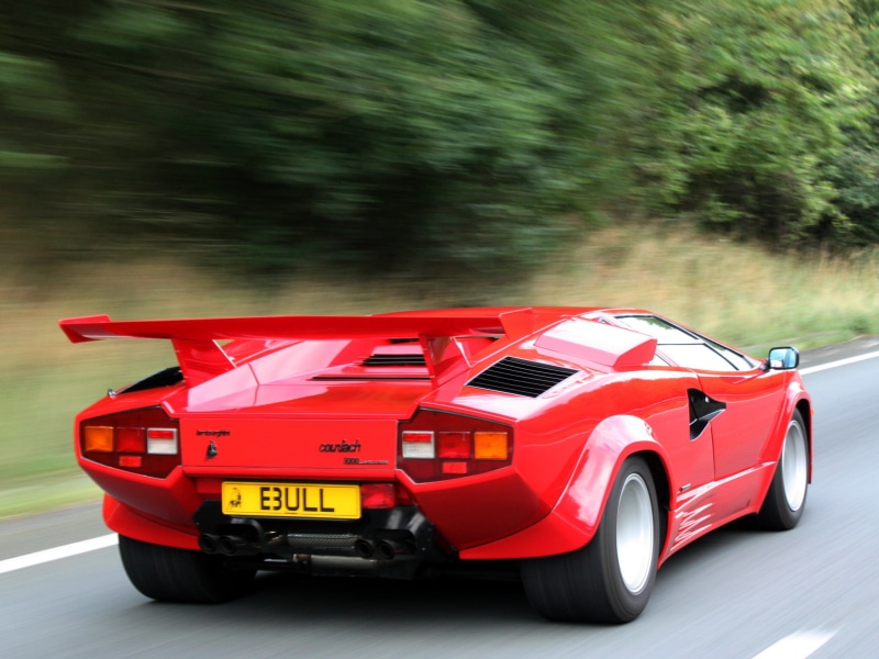 countach, lamborghini, classic, uk spec, lp5000, 1988, supercars, quattrovalvole, supercar, 1080P